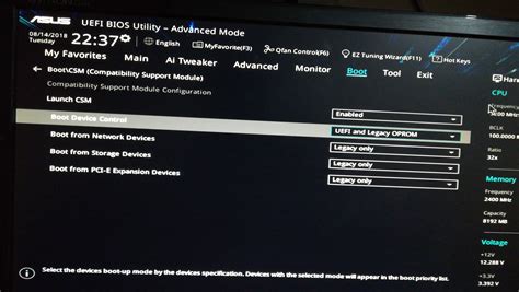 uefi boot to ssd